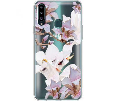 Силіконовий чохол BoxFace Samsung A207 Galaxy A20s Chinese Magnolia (38126-cc1)
