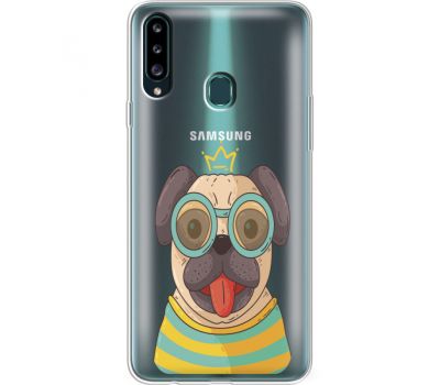 Силіконовий чохол BoxFace Samsung A207 Galaxy A20s King Mops (38126-cc16)