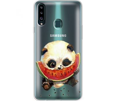 Силіконовий чохол BoxFace Samsung A207 Galaxy A20s Little Panda (38126-cc21)