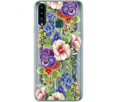 Силіконовий чохол BoxFace Samsung A207 Galaxy A20s Summer Flowers (38126-cc34)