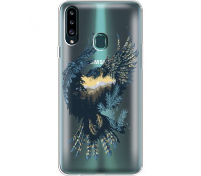 Силіконовий чохол BoxFace Samsung A207 Galaxy A20s Eagle (38126-cc52)