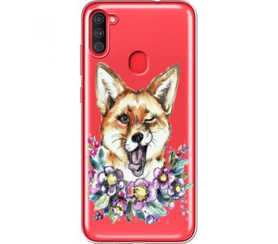 Силіконовий чохол BoxFace Samsung A115 Galaxy A11 Winking Fox (39629-cc13)