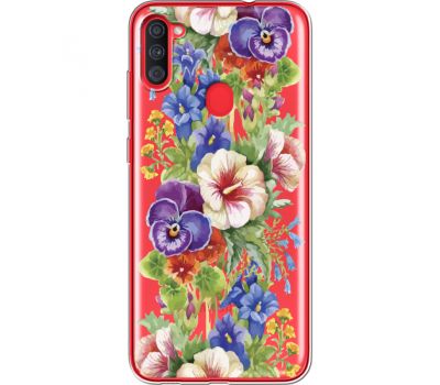 Силіконовий чохол BoxFace Samsung A115 Galaxy A11 Summer Flowers (39629-cc34)