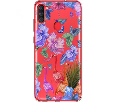 Силіконовий чохол BoxFace Samsung A115 Galaxy A11 Flamingo (39629-cc40)