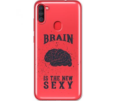 Силіконовий чохол BoxFace Samsung A115 Galaxy A11 Sexy Brain (39629-cc47)
