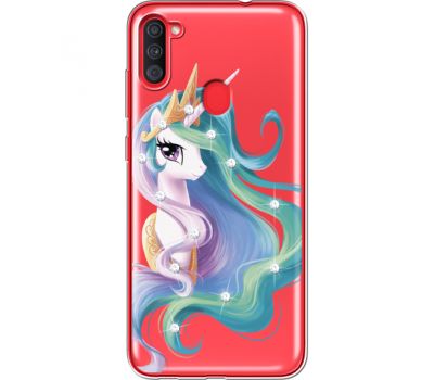 Силіконовий чохол BoxFace Samsung A115 Galaxy A11 Unicorn Queen (939629-rs3)