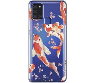 Силіконовий чохол BoxFace Samsung A217 Galaxy A21s Japanese Koi Fish (40008-cc3)