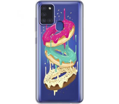 Силіконовий чохол BoxFace Samsung A217 Galaxy A21s Donuts (40008-cc7)