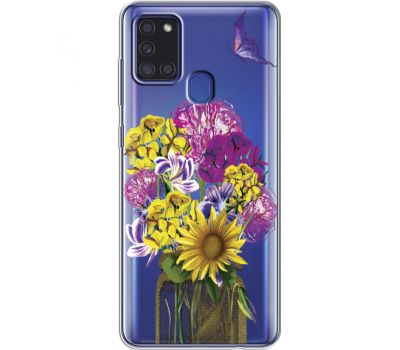 Силіконовий чохол BoxFace Samsung A217 Galaxy A21s My Bouquet (40008-cc20)