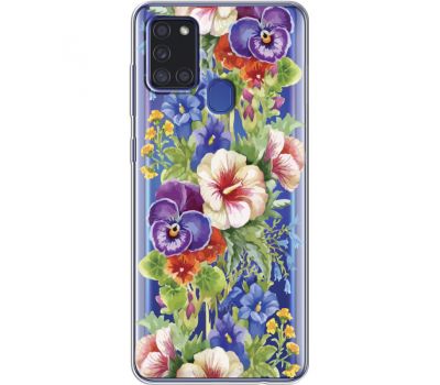 Силіконовий чохол BoxFace Samsung A217 Galaxy A21s Summer Flowers (40008-cc34)