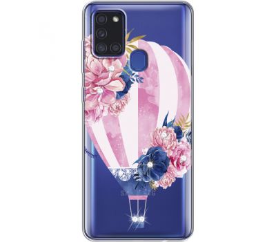 Силіконовий чохол BoxFace Samsung A217 Galaxy A21s Pink Air Baloon (940008-rs6)
