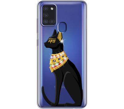 Силіконовий чохол BoxFace Samsung A217 Galaxy A21s Egipet Cat (940008-rs8)