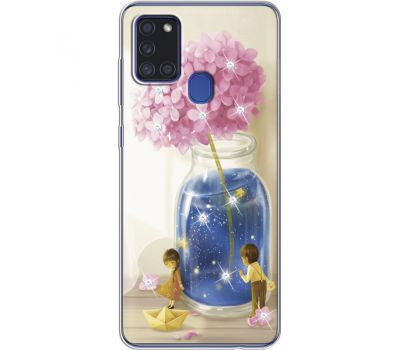 Силіконовий чохол BoxFace Samsung A217 Galaxy A21s Little Boy and Girl (940008-rs18)