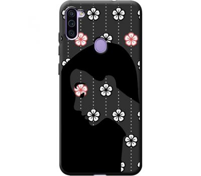 Силіконовий чохол BoxFace Samsung A115 Galaxy A11 Flower Hair (40218-bk51)