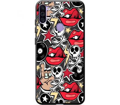 Силіконовий чохол BoxFace Samsung A115 Galaxy A11 Rock Graffiti (40218-bk57)