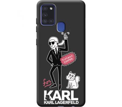 Силіконовий чохол BoxFace Samsung A217 Galaxy A21s For Karl (40315-bk38)