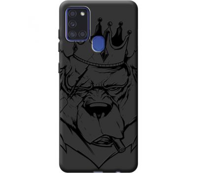 Силіконовий чохол BoxFace Samsung A217 Galaxy A21s Bear King (40315-bk30)