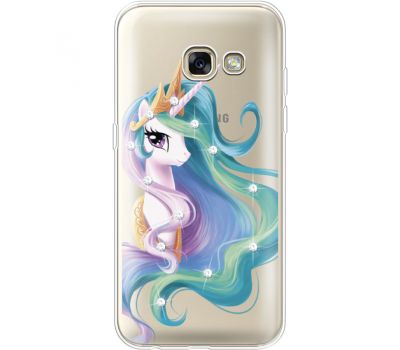 Силіконовий чохол BoxFace Samsung A320 Galaxy A3 2017 Unicorn Queen (935989-rs3)