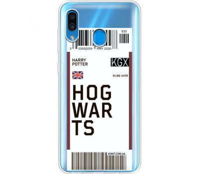 Силіконовий чохол BoxFace Samsung A305 Galaxy A30 Ticket Hogwarts (36418-cc91)