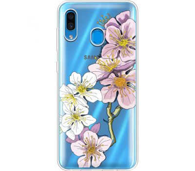 Силіконовий чохол BoxFace Samsung A305 Galaxy A30 Cherry Blossom (36418-cc4)