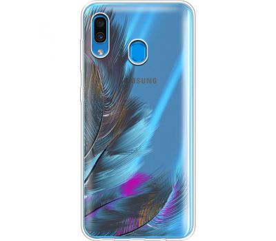 Силіконовий чохол BoxFace Samsung A305 Galaxy A30 Feathers (36418-cc48)