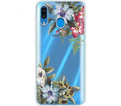 Силіконовий чохол BoxFace Samsung A305 Galaxy A30 Floral (36418-cc54)