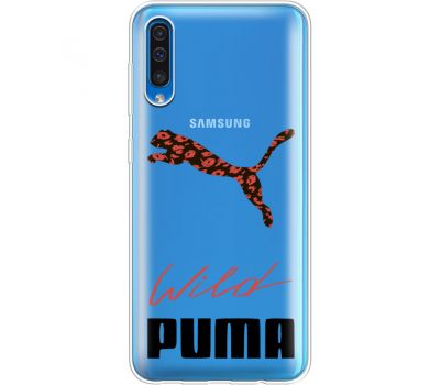 Силіконовий чохол BoxFace Samsung A505 Galaxy A50 Wild Cat (36420-cc66)