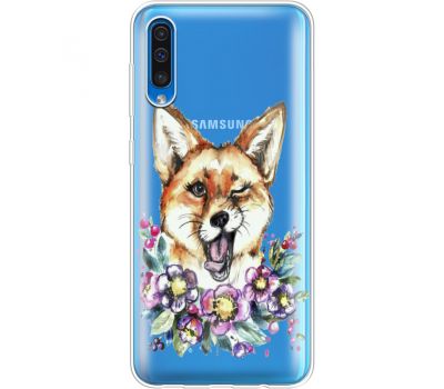 Силіконовий чохол BoxFace Samsung A505 Galaxy A50 Winking Fox (36420-cc13)