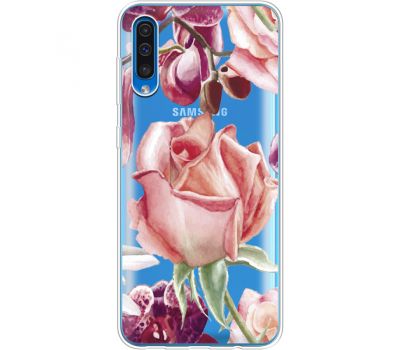 Силіконовий чохол BoxFace Samsung A505 Galaxy A50 Rose (36420-cc27)