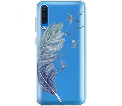 Силіконовий чохол BoxFace Samsung A505 Galaxy A50 Feather (36420-cc38)