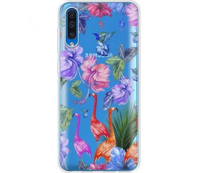 Силіконовий чохол BoxFace Samsung A505 Galaxy A50 Flamingo (36420-cc40)