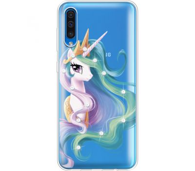 Силіконовий чохол BoxFace Samsung A505 Galaxy A50 Unicorn Queen (936420-rs3)