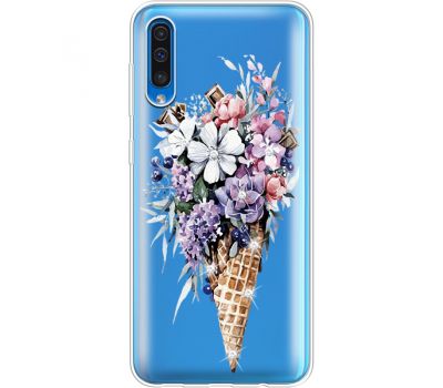Силіконовий чохол BoxFace Samsung A505 Galaxy A50 Ice Cream Flowers (936420-rs17)
