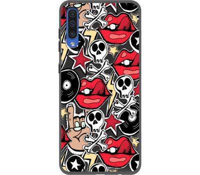 Силіконовий чохол BoxFace Samsung A505 Galaxy A50 Rock Graffiti (36628-bk57)