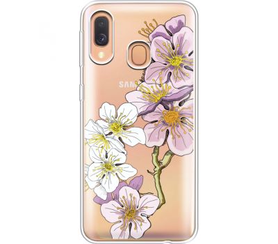 Силіконовий чохол BoxFace Samsung A405 Galaxy A40 Cherry Blossom (36708-cc4)