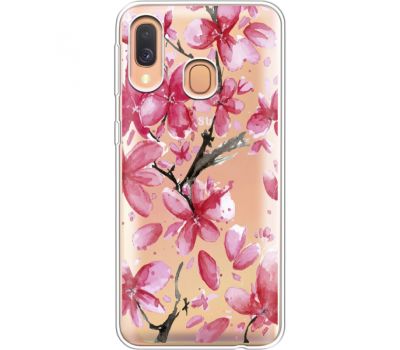 Силіконовий чохол BoxFace Samsung A405 Galaxy A40 Pink Magnolia (36708-cc37)