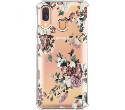Силіконовий чохол BoxFace Samsung A405 Galaxy A40 Roses (36708-cc41)