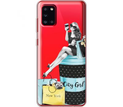 Силіконовий чохол BoxFace Samsung A315 Galaxy A31 City Girl (39471-cc56)