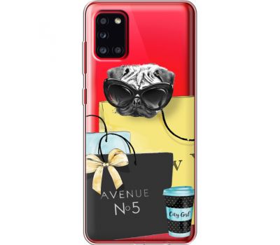 Силіконовий чохол BoxFace Samsung A315 Galaxy A31 Fashion Pug (39471-cc55)