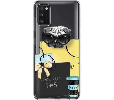 Силіконовий чохол BoxFace Samsung A415 Galaxy A41 Fashion Pug (39756-cc55)