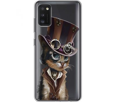 Силіконовий чохол BoxFace Samsung A415 Galaxy A41 Steampunk Cat (39756-cc39)