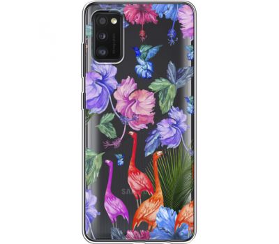 Силіконовий чохол BoxFace Samsung A415 Galaxy A41 Flamingo (39756-cc40)