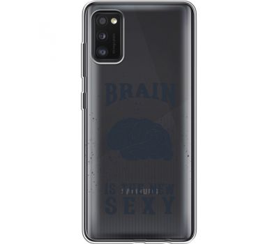 Силіконовий чохол BoxFace Samsung A415 Galaxy A41 Sexy Brain (39756-cc47)