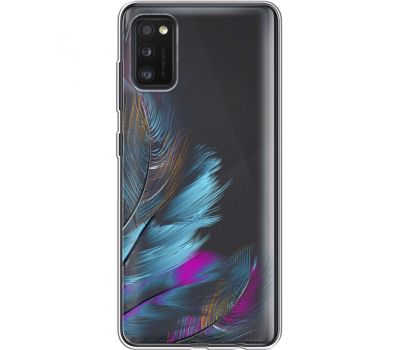 Силіконовий чохол BoxFace Samsung A415 Galaxy A41 Feathers (39756-cc48)