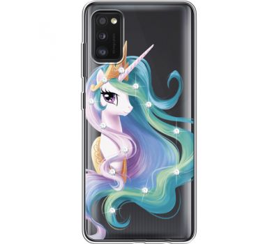 Силіконовий чохол BoxFace Samsung A415 Galaxy A41 Unicorn Queen (939756-rs3)