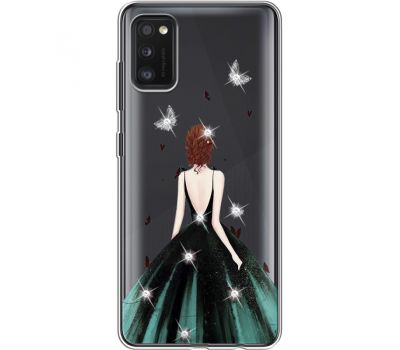 Силіконовий чохол BoxFace Samsung A415 Galaxy A41 Girl in the green dress (939756-rs13)