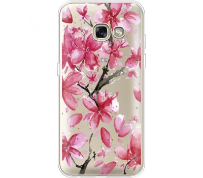 Силіконовий чохол BoxFace Samsung A320 Galaxy A3 2017 Pink Magnolia (35989-cc37)