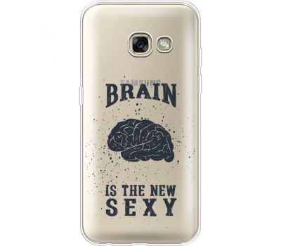 Силіконовий чохол BoxFace Samsung A320 Galaxy A3 2017 Sexy Brain (35989-cc47)