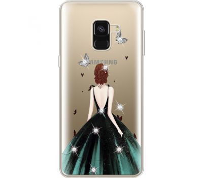 Силіконовий чохол BoxFace Samsung A530 Galaxy A8 (2018) Girl in the green dress (935014-rs13)
