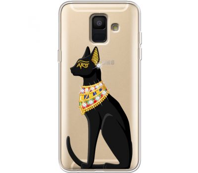 Силіконовий чохол BoxFace Samsung A600 Galaxy A6 2018 Egipet Cat (935015-rs8)